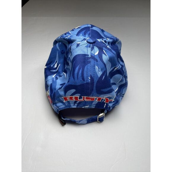 Rusty Wallace #2 Cap Hat Chase Authentics Blue Camo One Size Fits Most - Picture 4 of 8